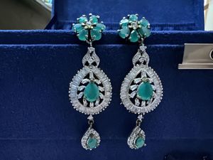 Emerald Drop Earrings