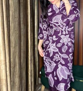 Angrakha Style Kurta With Pants