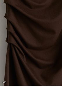 Brown Mini Bodycon Dress