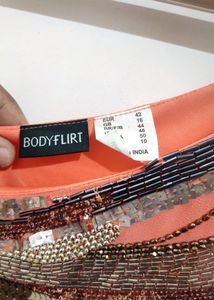Coral One Shoulder Detail Maxi Dress
