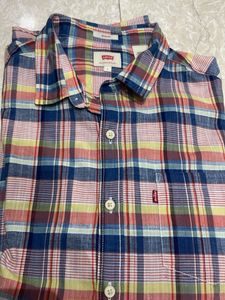 Levi's Plaid Slim Fit Shirt - Size L