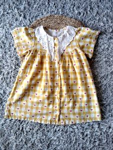 💛❤️Girls Cotton Summer Dress
