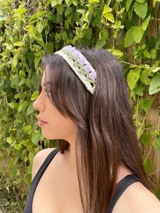 Crochet Tulip Head Band