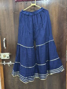 Beautiful Navy Blue Sharara
