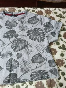 Women Short Grey Tshirt