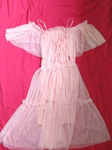Pink Tulle Dress