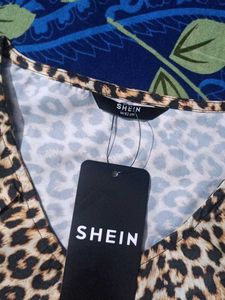 Leopard Print Ruffle Top