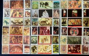 AJMAN STATE – 54 painting stamps
