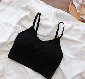 Black Korean Bralette