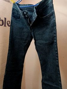 Women Flared Black Jeans Kotty