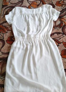Zara White Mini Dress