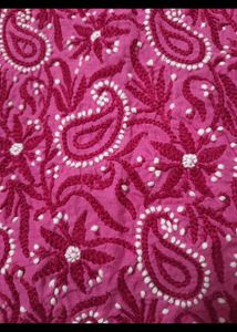 Elegant Pink Embroidered Kurta