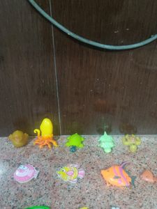 Toy Aquatic Animals For Aquarium Decoration