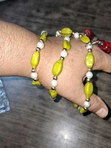 Vintage Beaded Necklace &amp; Earring Set