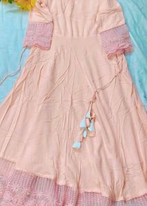 Cream Colour Frock