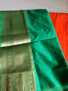 Beautiful Partwear Rich Pallu saree With Blouse Pi