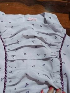 Chiffon With Cotton Inner Attached