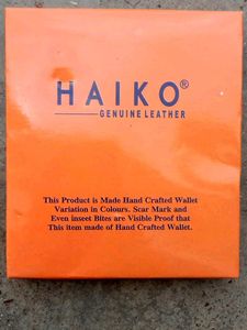 HAIKO Leather  Wallet
