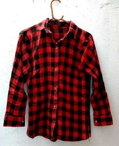 Red & Black Plaid Shirt
