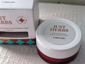 Just Hurbs Lip And Chick Tint