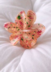 Floral Hair Claw Clip