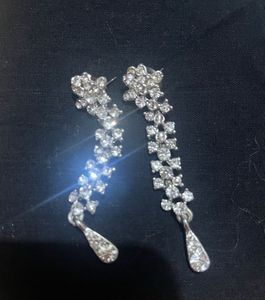 diamond necklace and earrings set