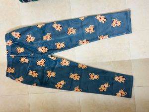Cute Bear Print Pajama Pants