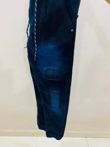 Bright Key Dark Blue Jogger Pant New And Unused