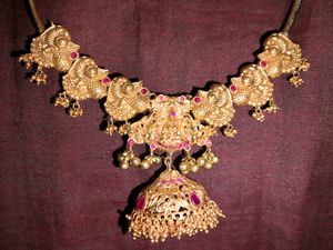 Lakshmi Annam Temple Necklace