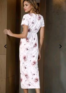 Floral Print Maxi Dress