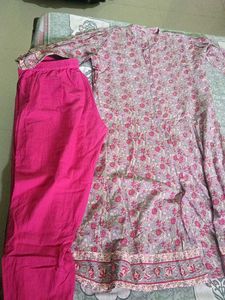 Floral Print Kurta Set