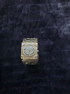 Vintage Gold-Tone Cuff Watch