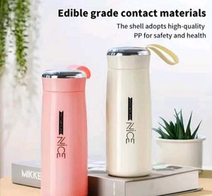 Pink 'Nice' Water Bottle pack of 1