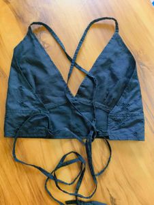 Black Tie Up Pinterest Top