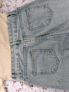 Cherry Embroidered Denim Jeans 🍒