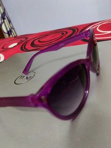 Purple Tinted Sunglasses