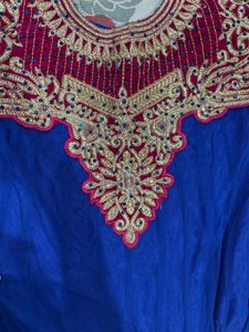 Royal Blue Anarkali Suit