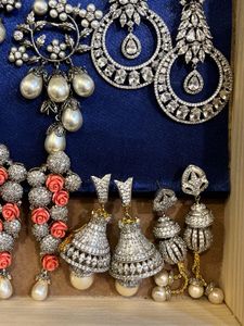 AD Earrings Set Of 7