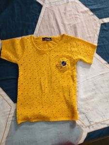 Girl Woolen Top
