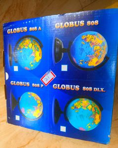 GLOBUS 808 , 360° Rotating Globe, Scratch Proof, Educational Toy