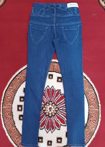 High Waisted Denim Jeans