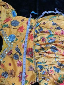 New Designer Stylist Gown With Full Flair