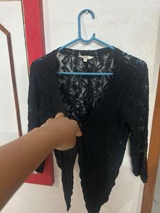 Black Lace Shrug/ Jacket