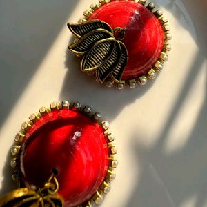 Lotus Jhumka ♥️✨, Waterproof 💧