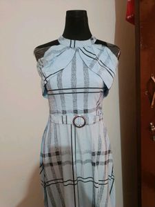 Checkered Maxi Dress