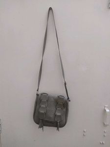 Stylish Gray Crossbody Bag