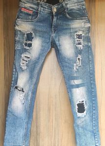 Blue Denim Jeans For Men