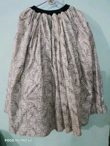 Patterned Ethnic Skirt Jekit
