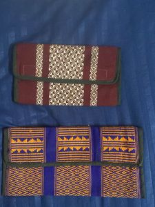 Handcrafted Ethnic Pouches - Set of 2