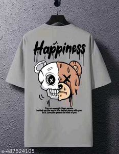 Men's Drop-Shoulder Tshirt , Graphic Printed Tshir